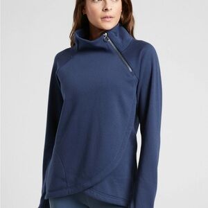 Athleta Cozy Karma Asym Pullover